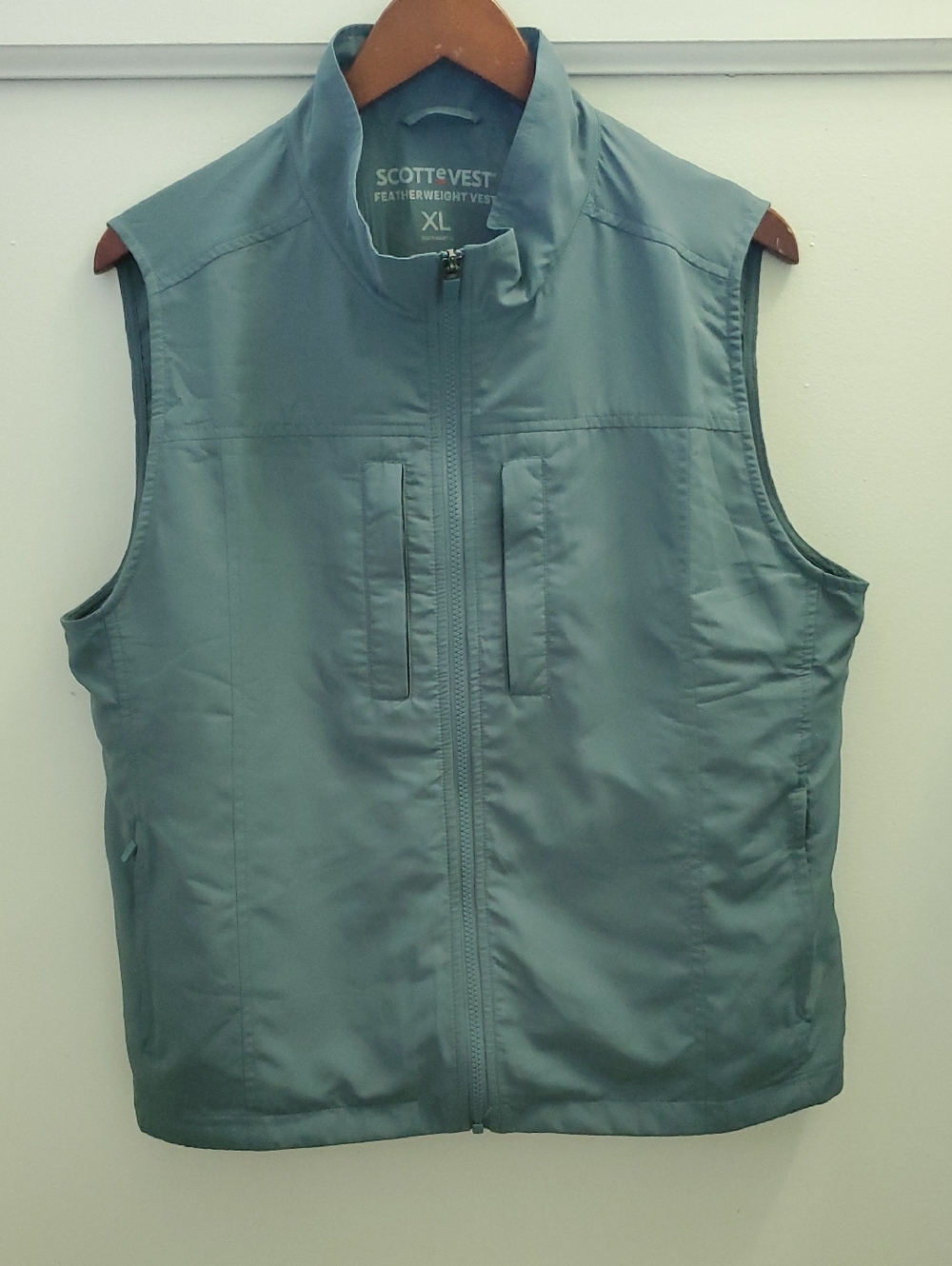 ScotteVest Featherweight Vest Size XL Blue - Picture 2 of 16